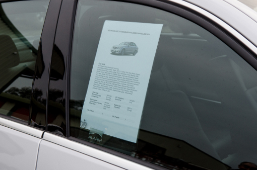 A4 Spec Sheets 25 x Clear Vinyl Car For Sale Window Advertising Display Wallets