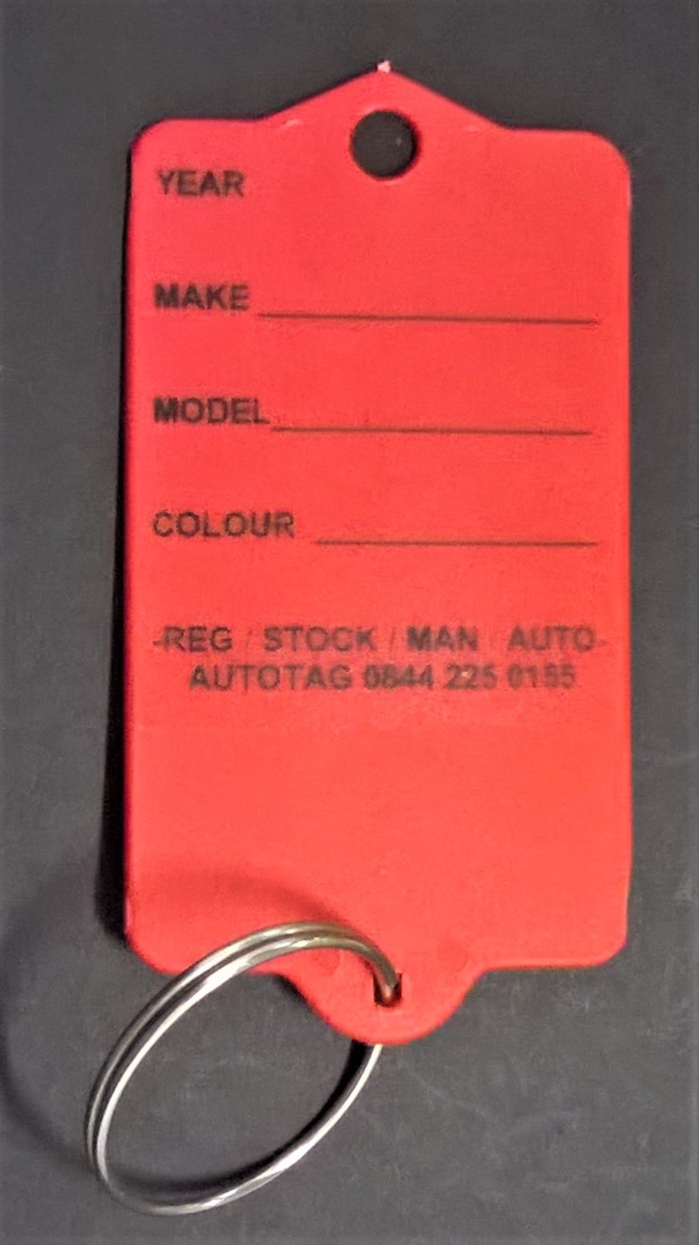 Economical Plastic Key Tags Replacement Labels | Auto Dealer Supplies