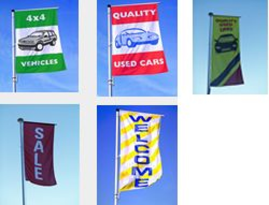Flags Sale, 4x4, Autotag UK car trade merchandise supplier